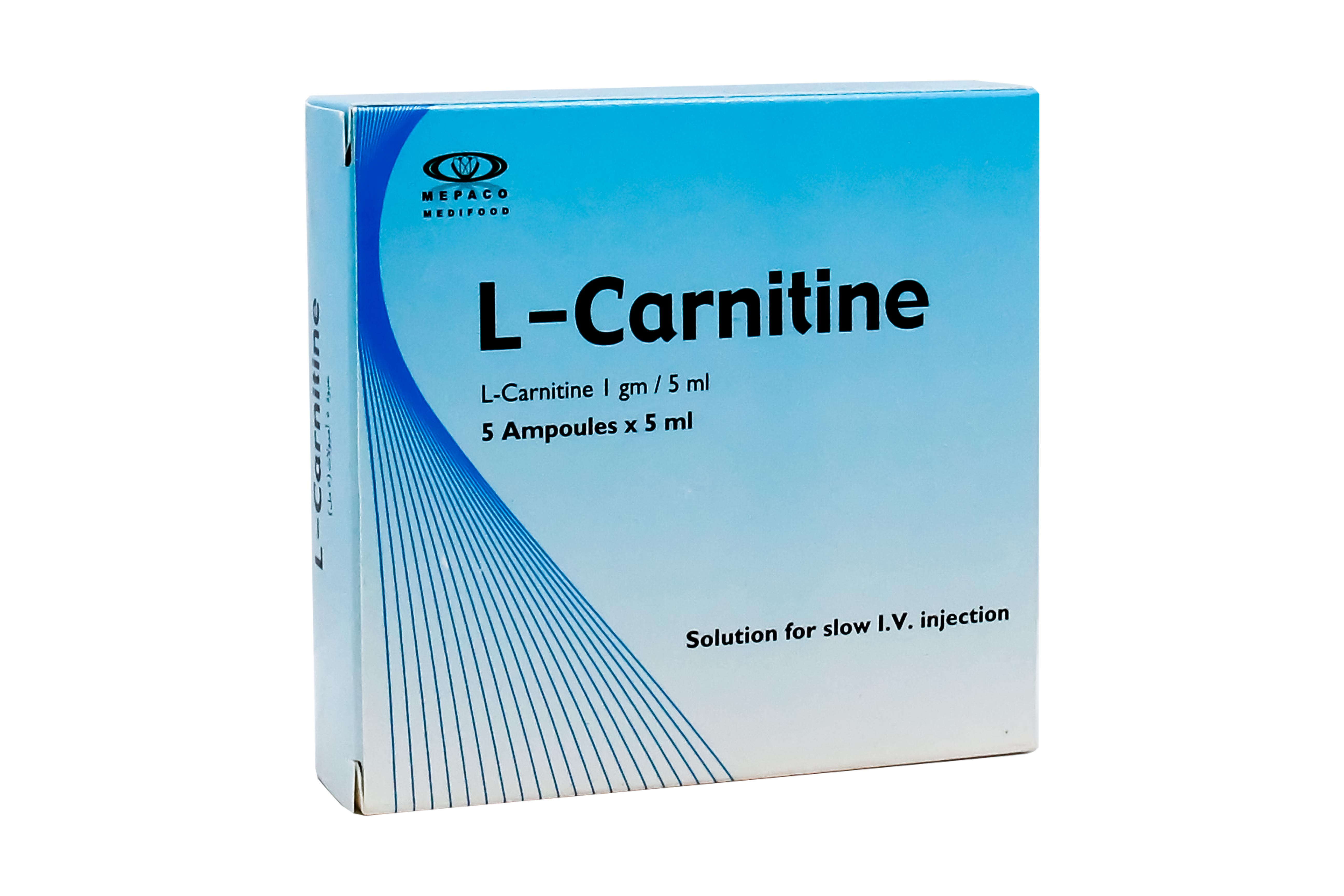 l carnitine injection egypt L-Carnitine 1 Gm 5 Amp