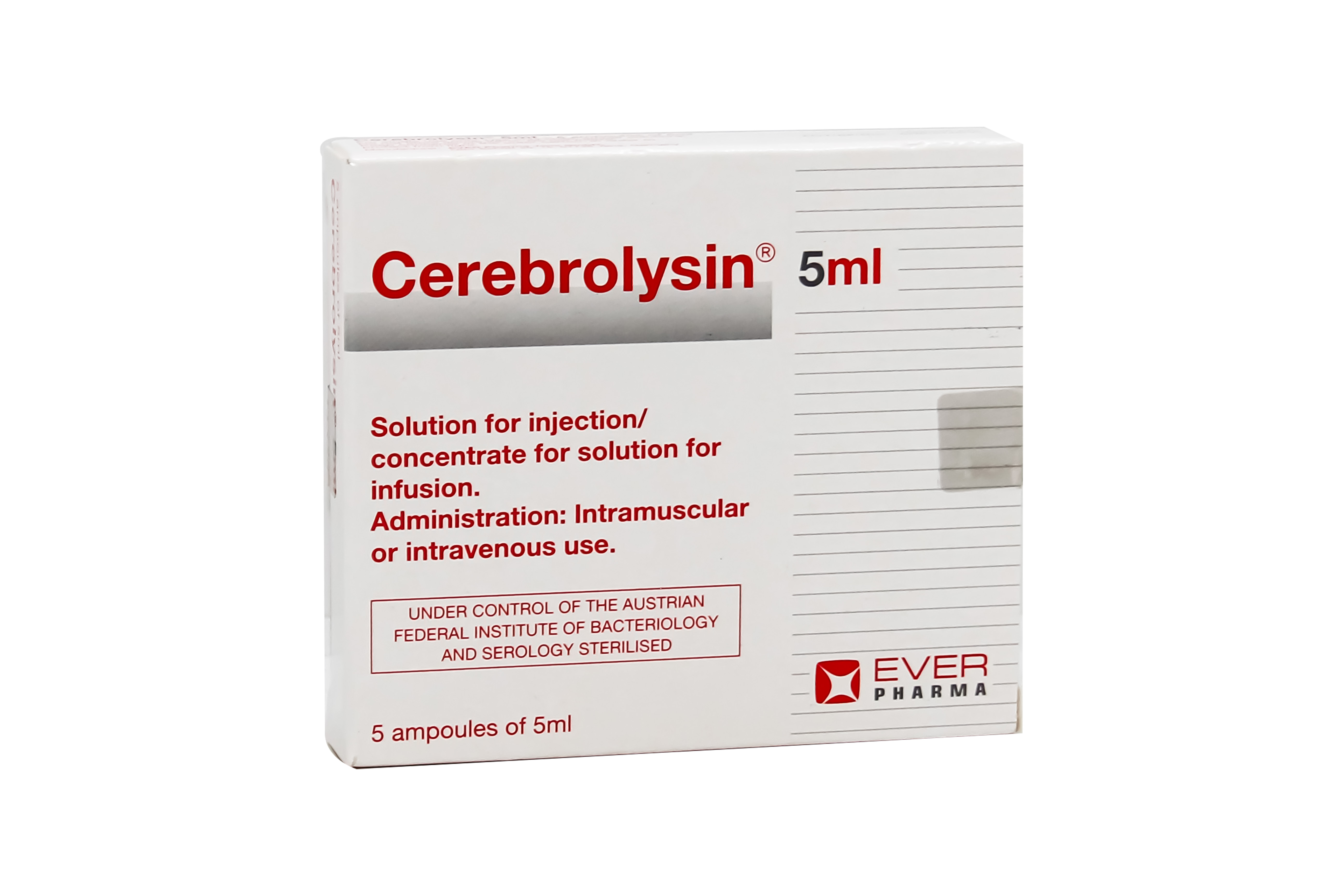 Cerebrolysin 5 Ml 5 Amp