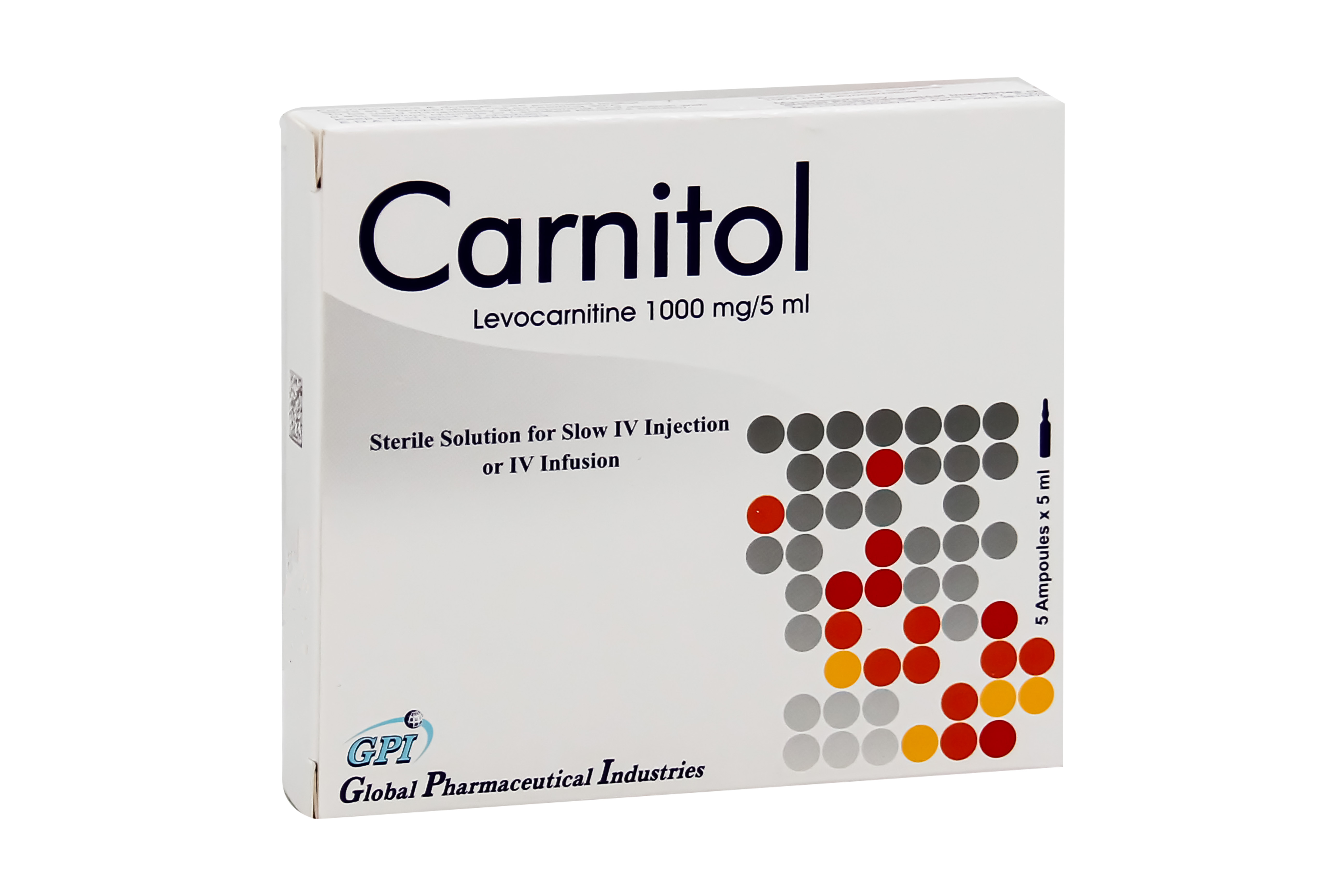 l carnitine iv infusion Carnitol 1000 Mg 5 Amp