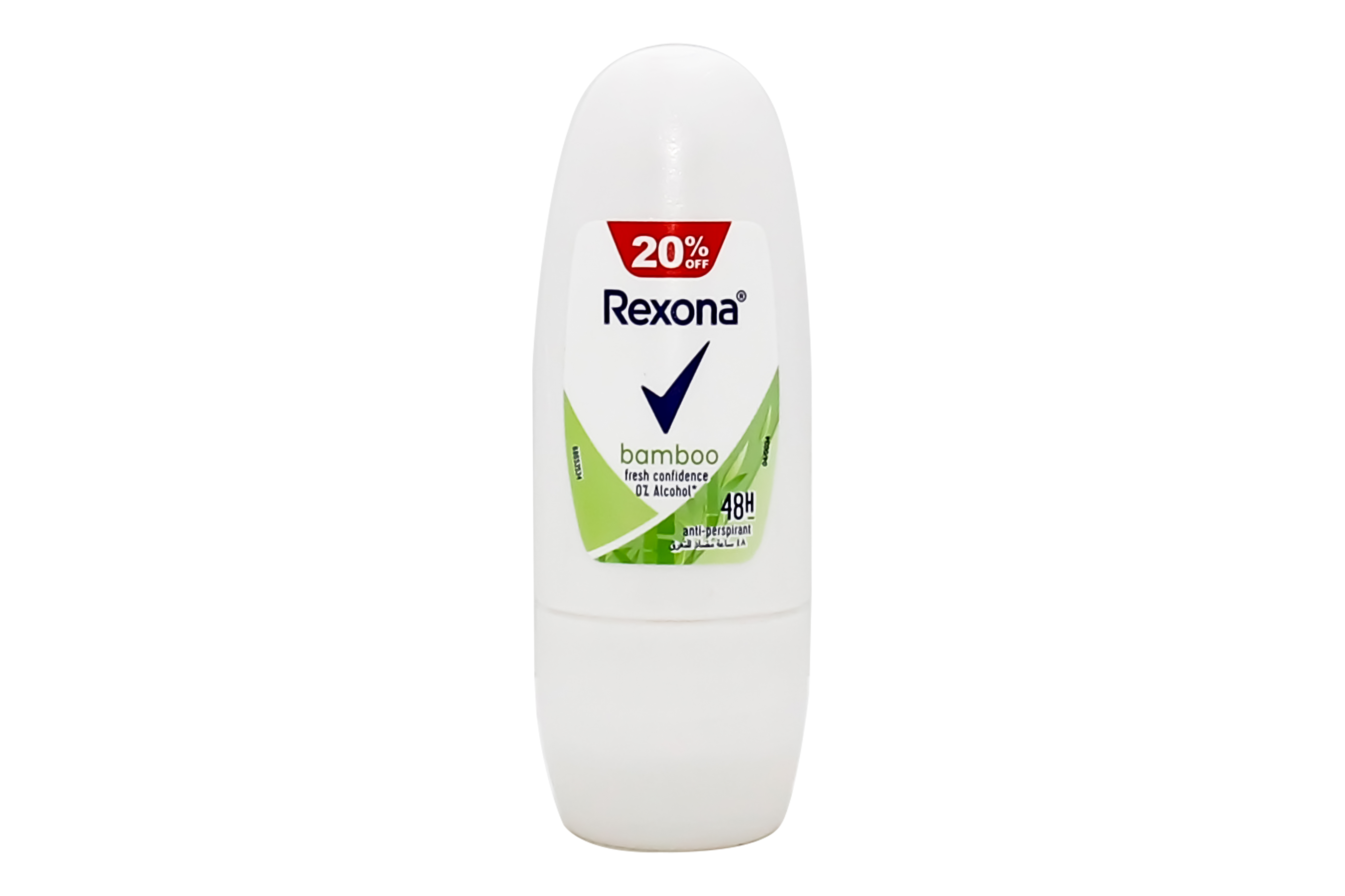 Rexona Bamboo Aloe F/W Roll On 20 Ml 20%Off | Delmar & Attalla