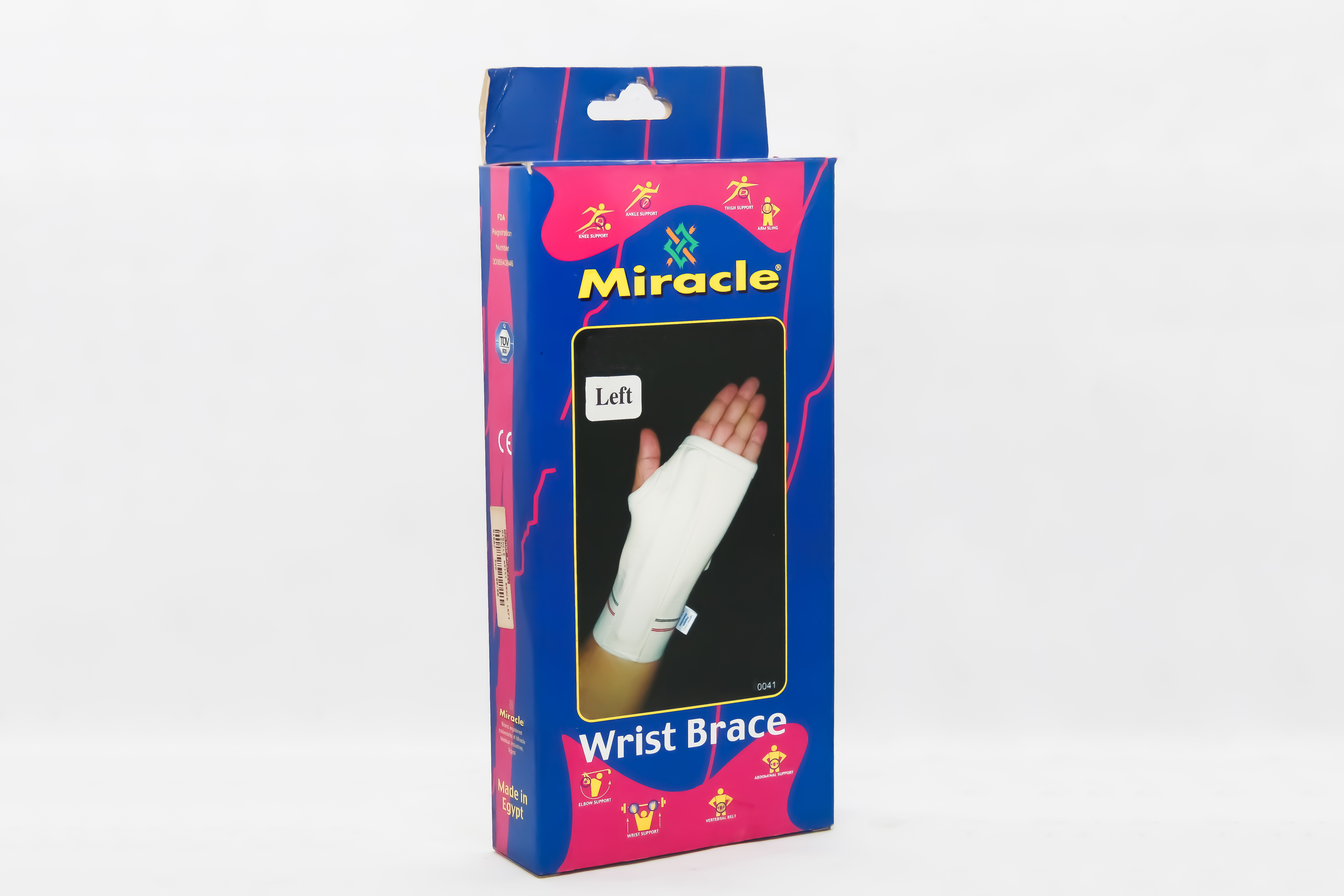 Miracle (S) Wrist Brace Left | Delmar & Attalla
